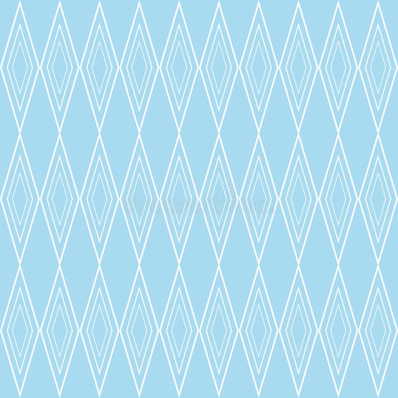 Baby Blue Geometric Background Patterns Icon Stock Illustration