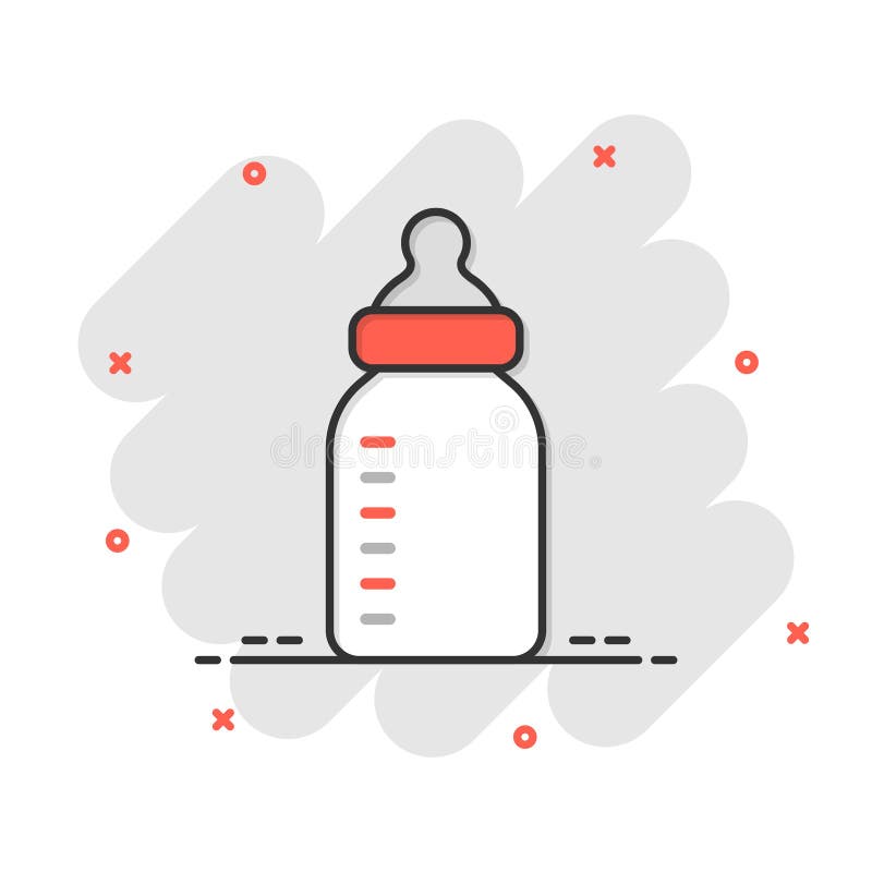 Baby Bottle Icon in Comic Style. Milk Container Cartoon Vector Illustration on White Isolated Background Stock Vector - Illustration of drink, newborn: 217431051 Baby Bottle Icon in Comic Style. Milk Container Cartoon Vector Illustration on White Isolated Background Stock Vector - Illustration of drink, newborn: 217431051