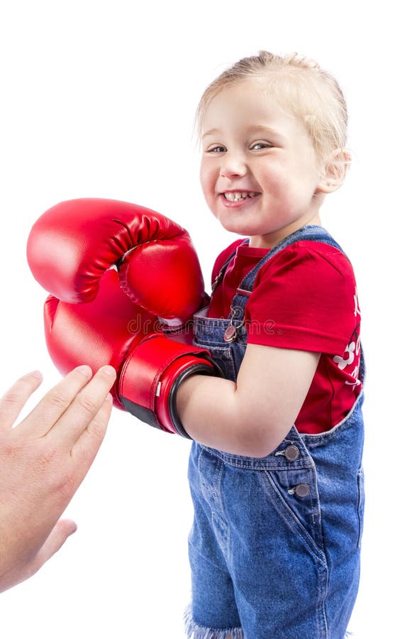 Baby boxer stock photo. Image of combative, child, hair 27959310