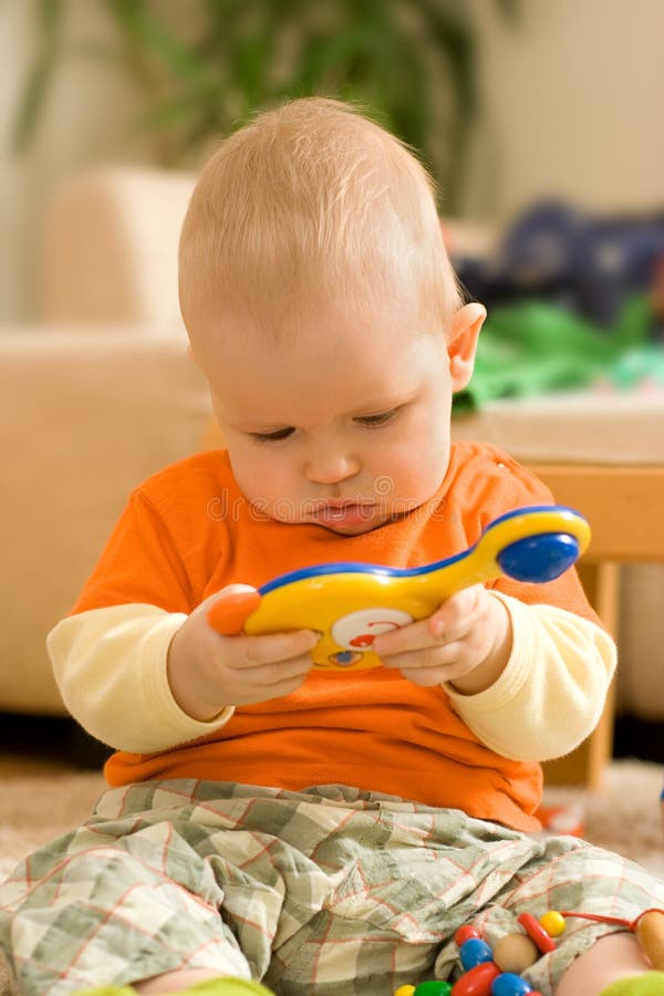 Baby Boy Stock Photo Image Of Color Happiness Colored 8070110