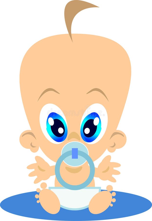 Baby Boy Stock Vector Image Of Baby Illustration Birth 8499010