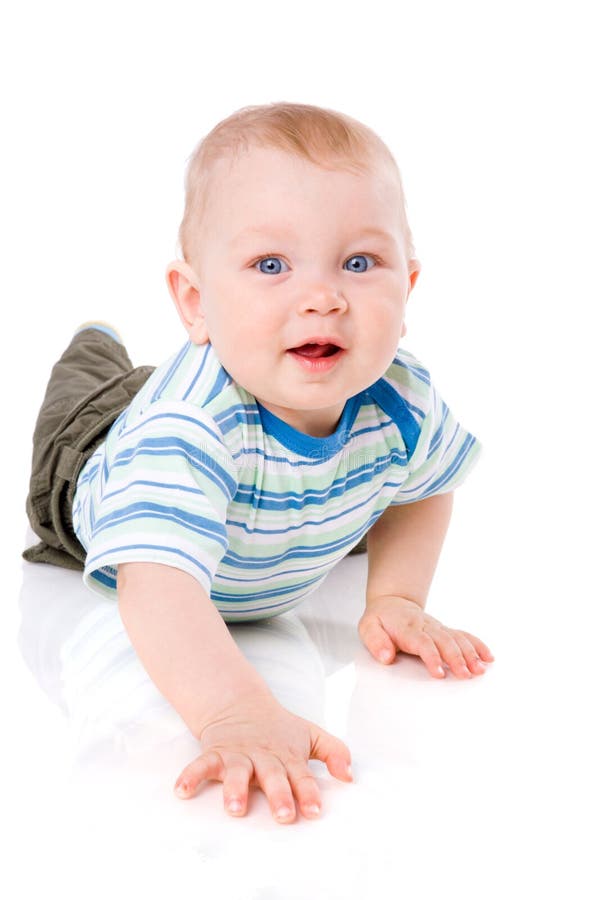 Baby Boy Stock Photo Image Of Baby Casual Child Relaxation 9120898