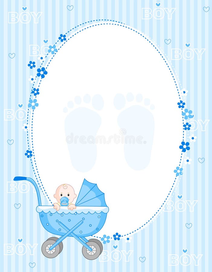 Baby boy background stock vector. Illustration of born 21618732