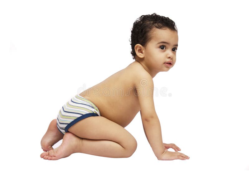 Baby Boy Crawling stock photos Baby Boy Crawling stock photos