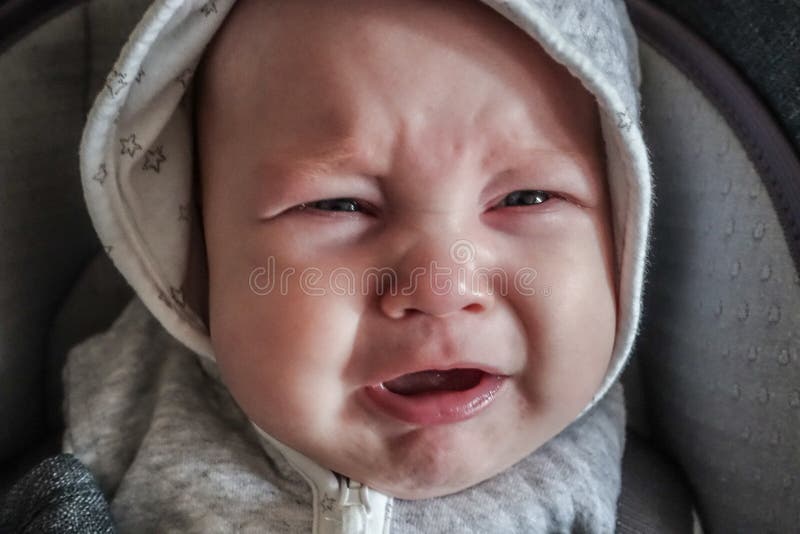 Baby boy crying royalty free stock photo Baby boy crying royalty free stock photo