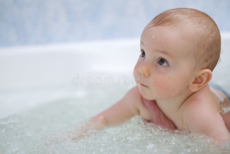 Baby Aquatic Garter Snake on Reeds Stock Photo - Image of moving, water