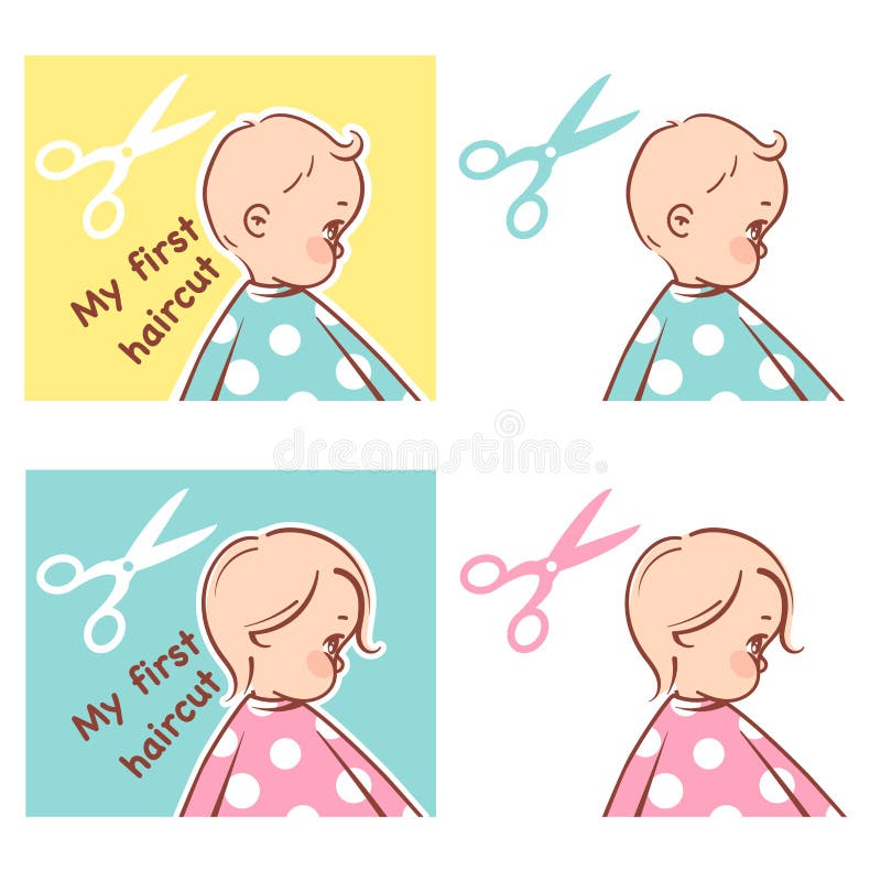 Baby Haircut Stock Illustrations – 930 Baby Haircut Stock Illustrations,  Vectors & Clipart - Dreamstime