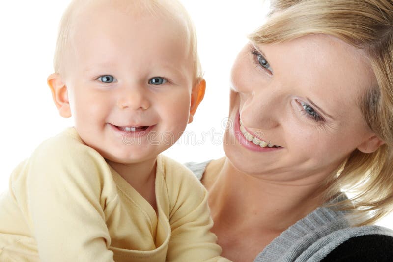 Baby boy and his mom stock photo. Image of baby, innocent 10304880
