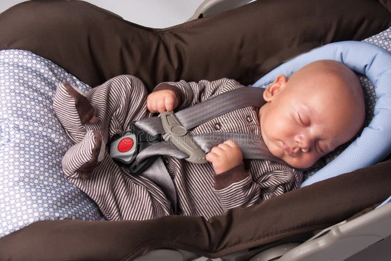 Baby Boy in Safety Seat