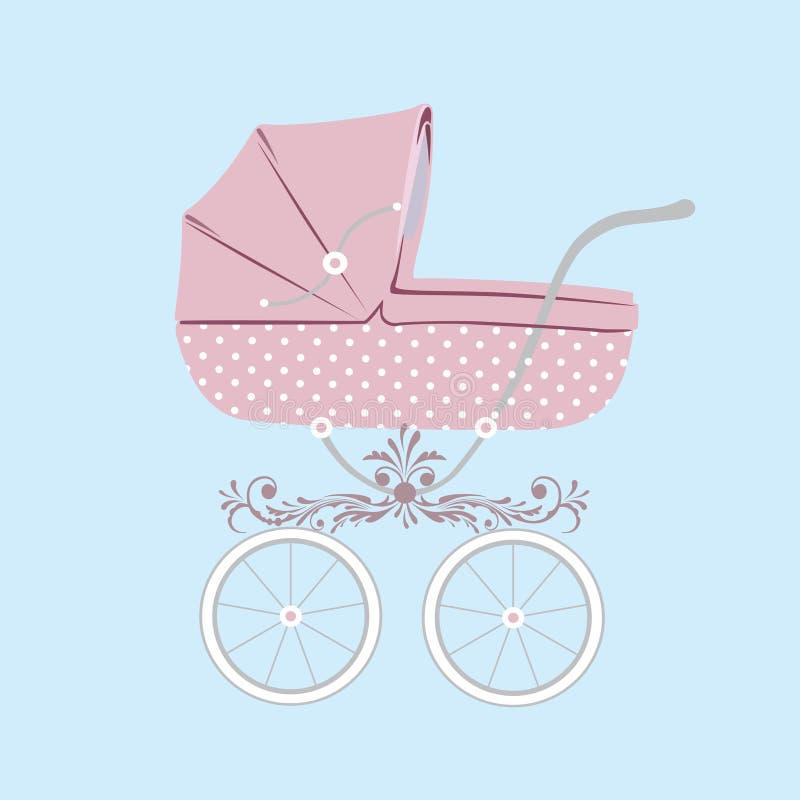 Baby carriage.