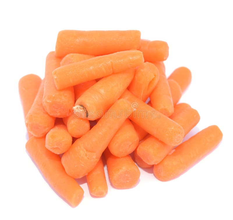 Baby carrot stock image. Image of food, nature, young 52327557