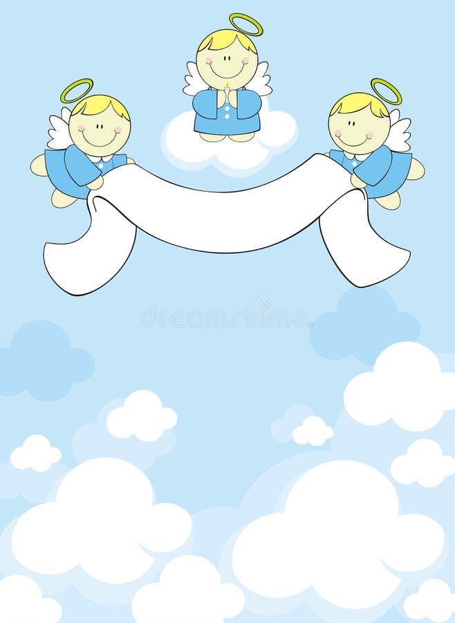 Baby cherubs angels stock vector. Illustration of haven 14837966