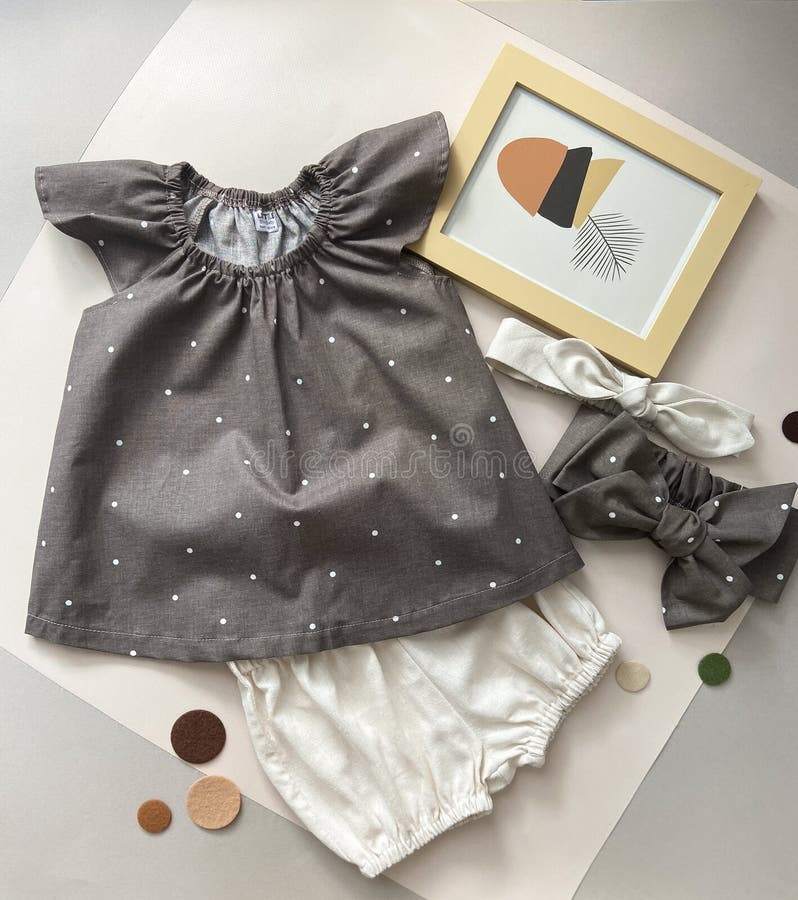 Baby Clothes and Accessories Stock Image Image of sweet, white 256259921