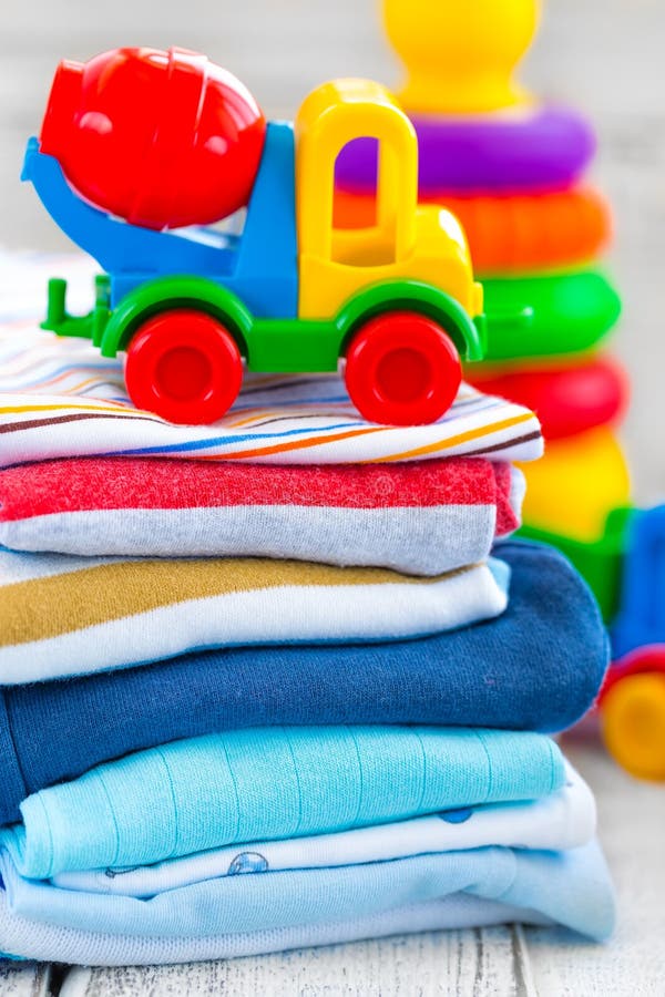 Baby clothes stock image. Image of shirt, infancy, clothes 55054607