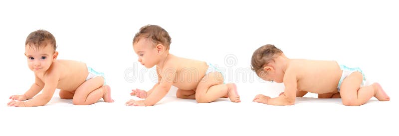 Baby Crawling