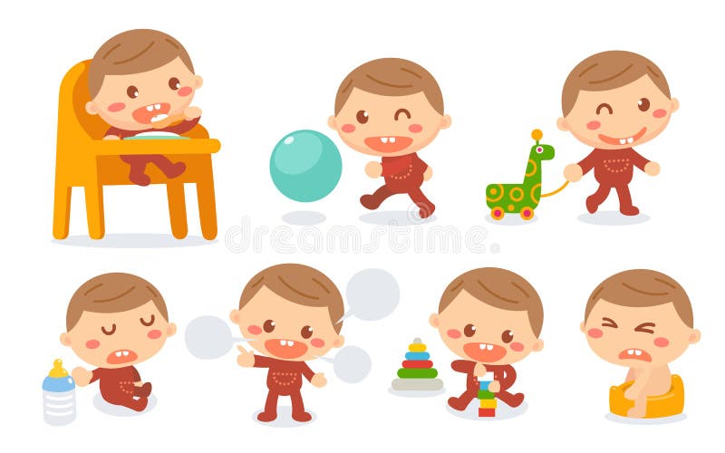 Baby Growth Development Stock Illustrations – 2,864 Baby Growth ...