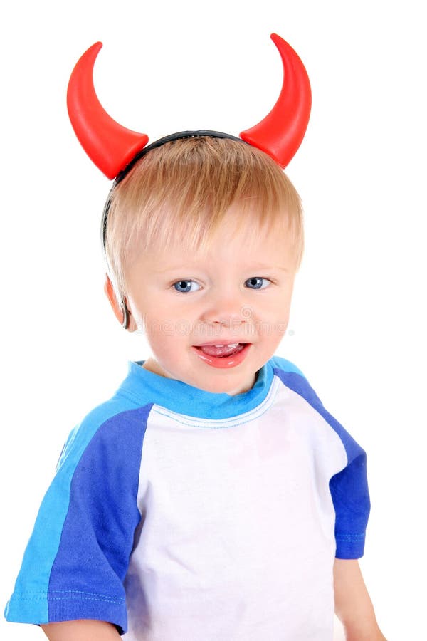 182 Little Funny Baby Devil Horns Stock Photos Free & RoyaltyFree Stock Photos from Dreamstime
