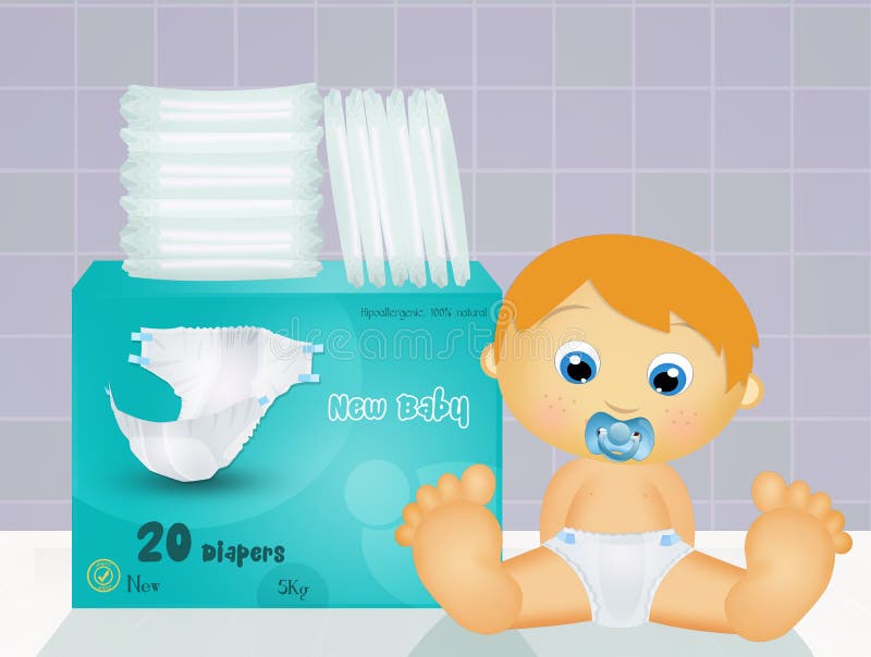 funny baby diapers