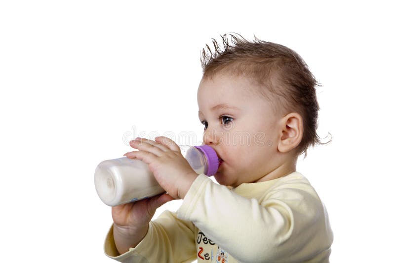 Baby drinking