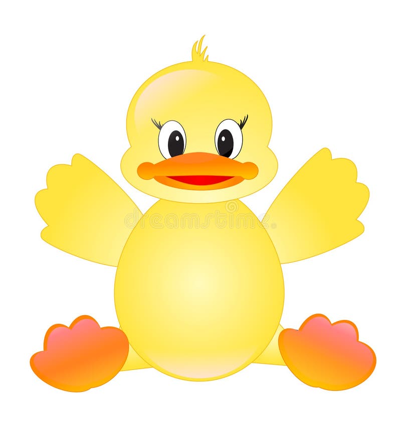 Baby duck stock illustration. Illustration of oreng, illustrator 28695932