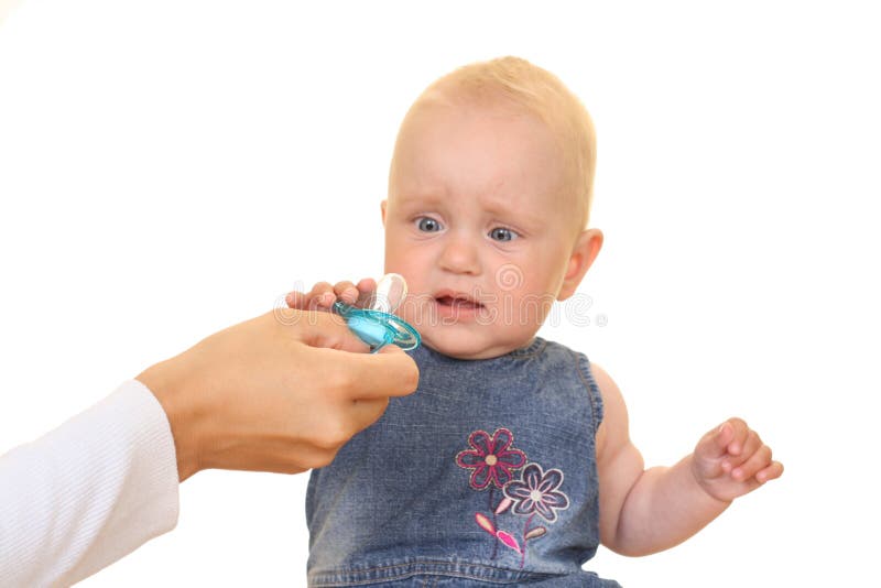 Baby and dummy stock photo. Image of crying, small, child - 2718546