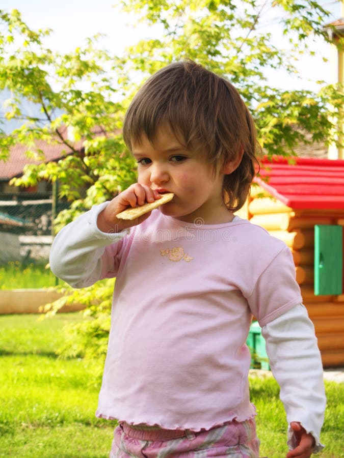 Baby eat stock image. Image of chef, bakery, drink, herb - 5246413