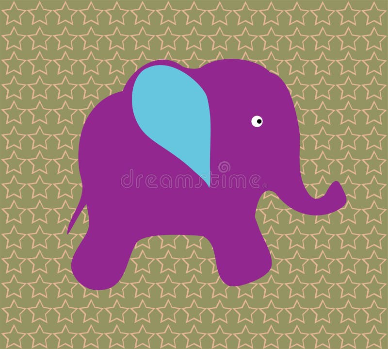 Baby Elephant royalty free illustration