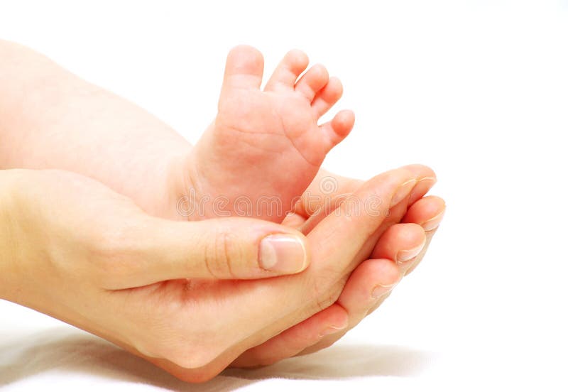 Tiny baby feet stock image. Image of life, health, peaceful 27672545