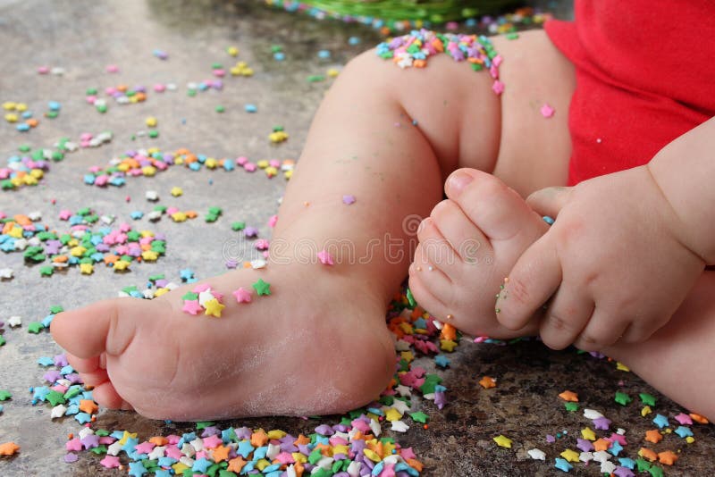 Kid Playing Orbeez Orbeez Balls Sensory Water Beads Stock Photo by  ©textandphoto 312762320