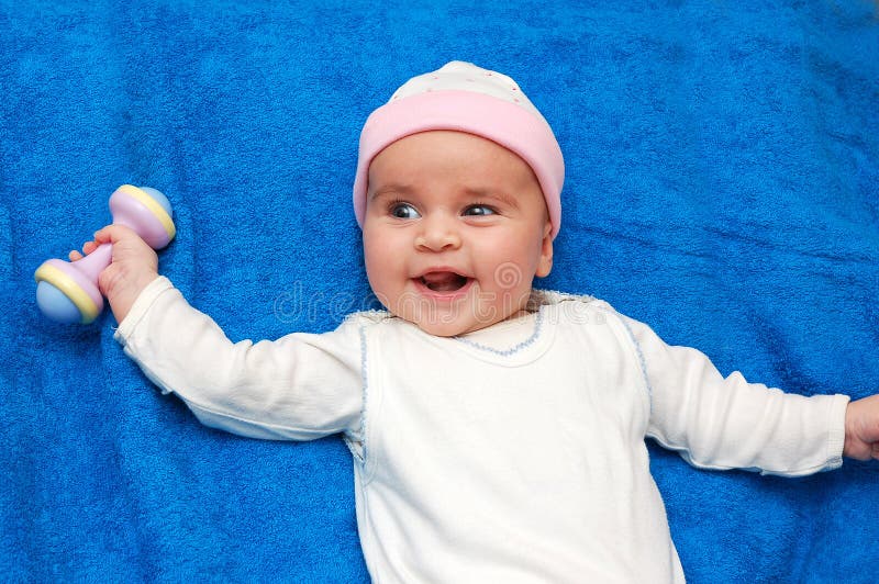 Baby fitness stock image. Image of life, rejuvenation 12901845