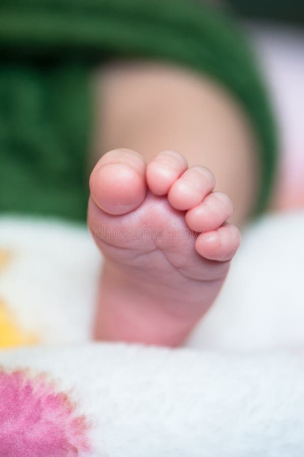 Baby foot stock photo. Image of closeup, life, little 72286598
