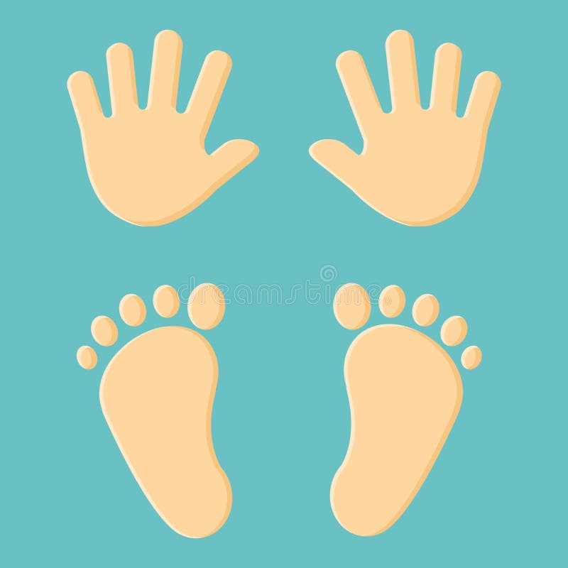 Download Baby Handprint Stock Illustrations - 439 Baby Handprint ...