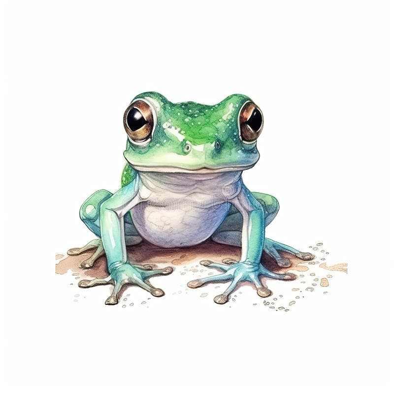 Baby Frog Watercolor Stock Illustrations – 358 Baby Frog Watercolor Stock  Illustrations, Vectors & Clipart - Dreamstime