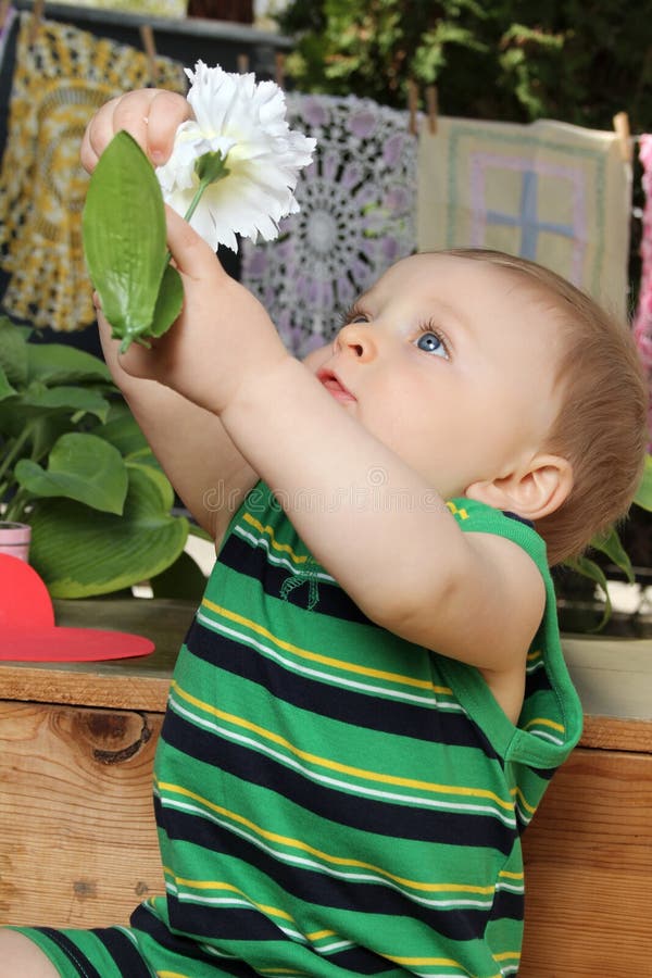 Baby in Garden