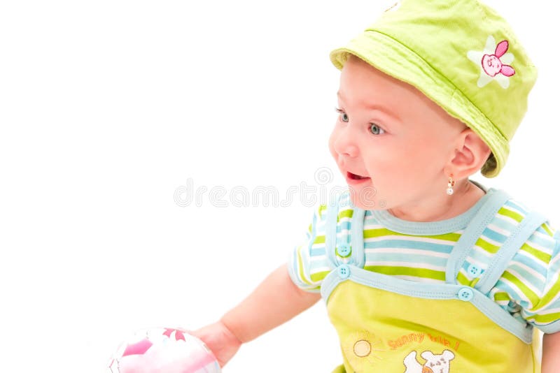 Baby girl royalty free stock images