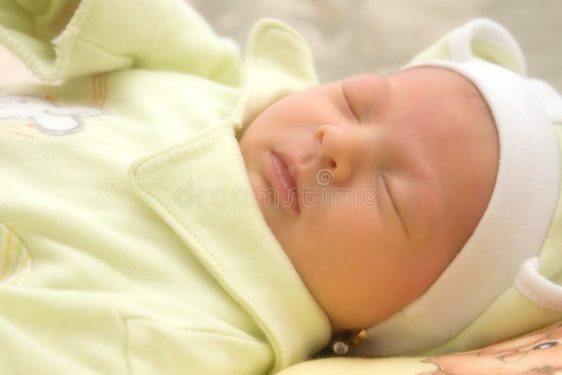 Baby girl stock photography