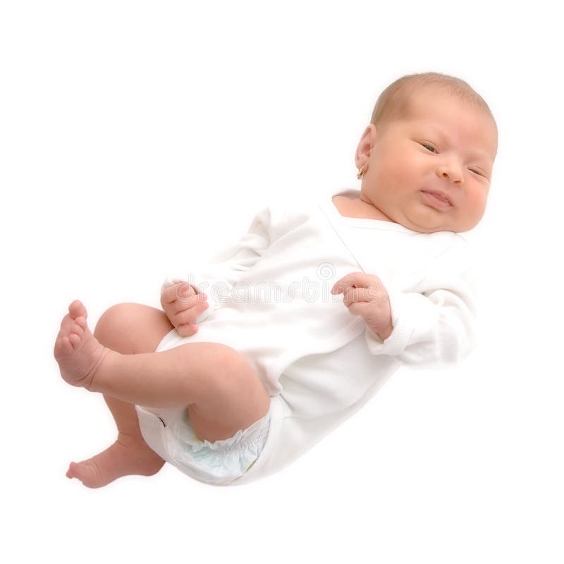 Baby girl stock images