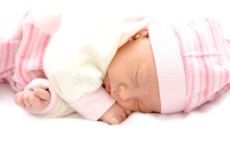 Baby girl royalty free stock image