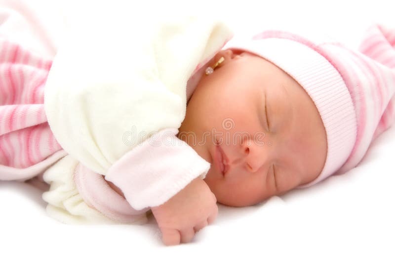 Baby girl royalty free stock photos