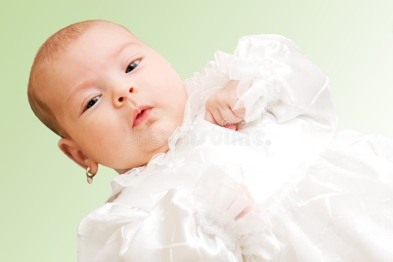 Baby girl royalty free stock photo