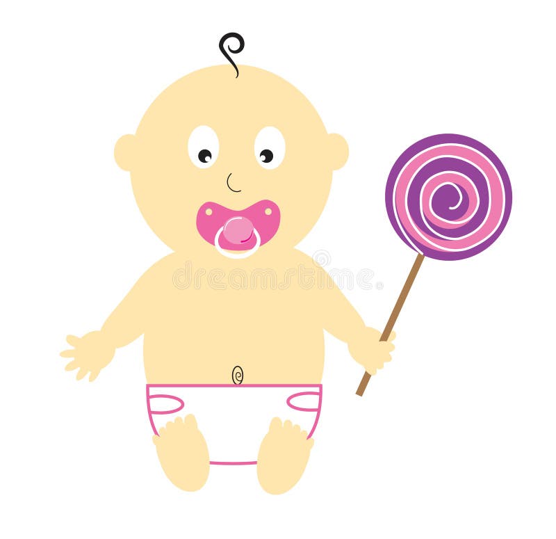 Baby Girl Lollipop