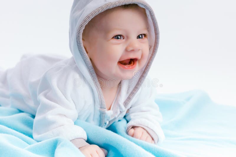 196 Baby Hood Blue Blanket Stock Photos Free & RoyaltyFree Stock