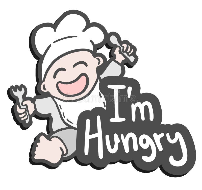 Hungry man stock vector. Illustration of sign, sumo, design 32279855