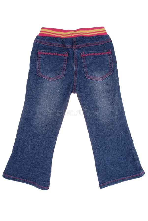 Baby jeans with pocket stock photo. Image of small, outerwear 19431142