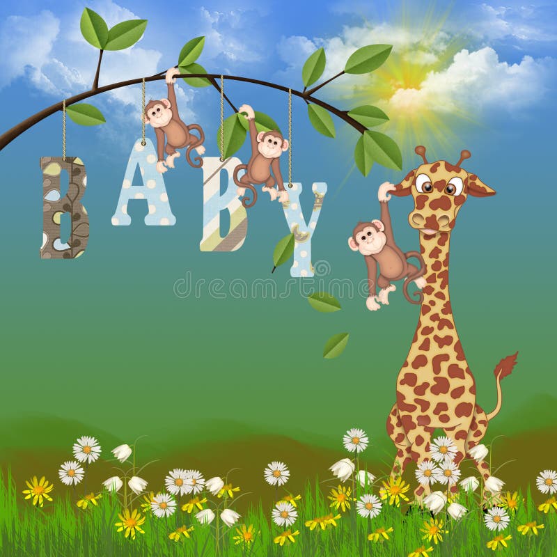 Baby jungle animals