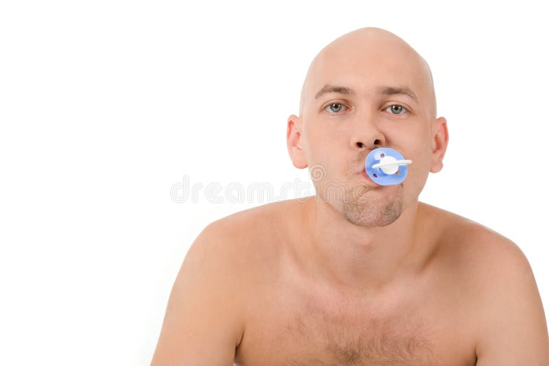 Baby man stock photo. Image of isolated, head, darling 10919478