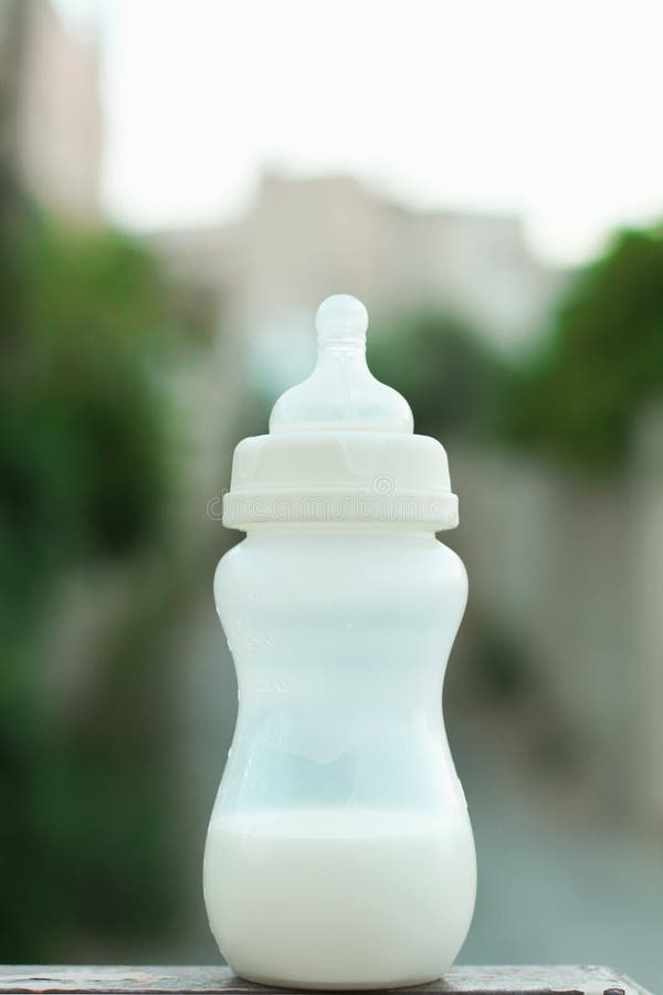 Baby Milk Bottle stock photo. Image of baby, health, grow 96918740