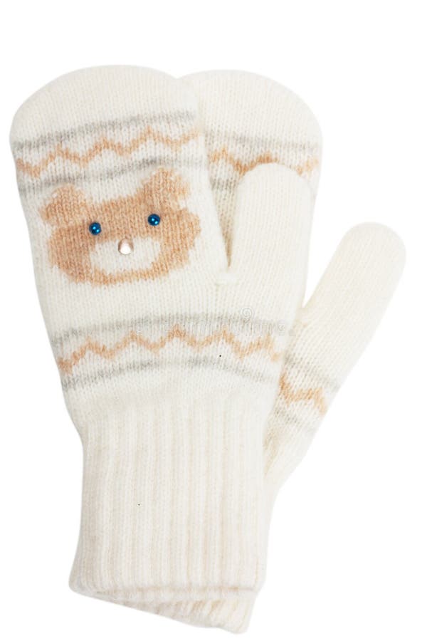 Baby mittens stock photo. Image of little, fluffy, mitten 22199174