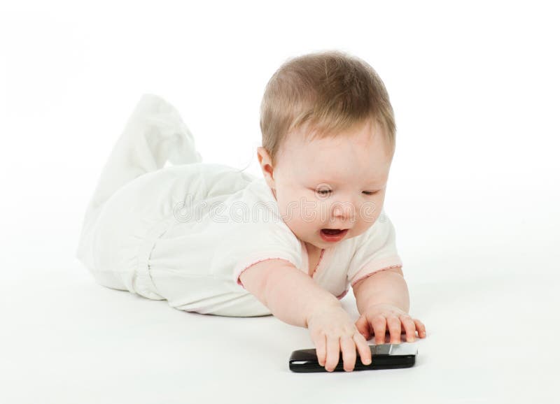 Crying baby stock image. Image of behavior, caucasian 14177445