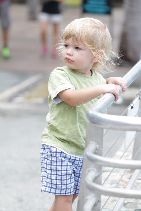 Baby boy at the aquarium stock image. Image of toddlers 36673857